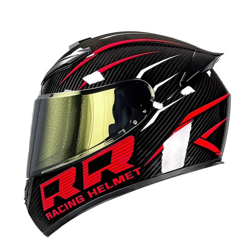 Full Face Motorcycle Helmet With Bluetooth - DOT Unisex Motorcycle Helmet DOT Safety