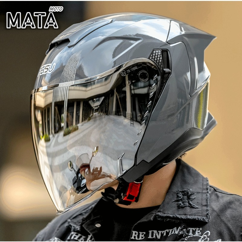 New Arrival 3/4 Open Face Moto - Full Face Motorcycle Helmet With Bluetooth review and price