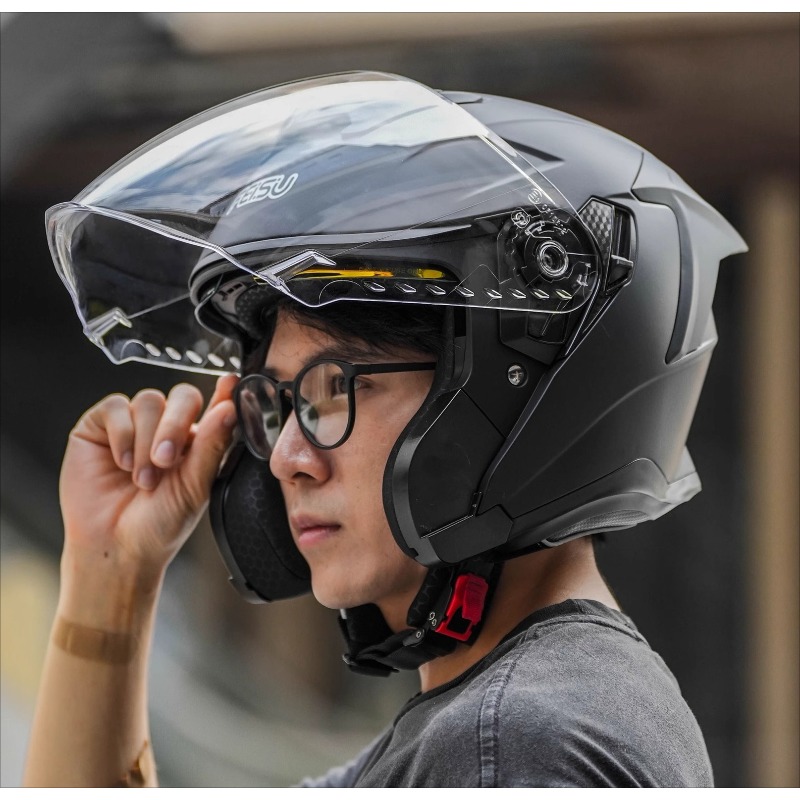 New Arrival 3/4 Open Face Moto - Full Face Motorcycle Helmet With Bluetooth review and price