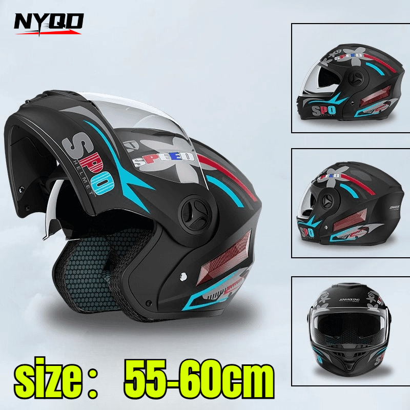 Safety Downhill Flip Up Helmet - Full Face Motorcycle Helmet With Bluetooth review and price