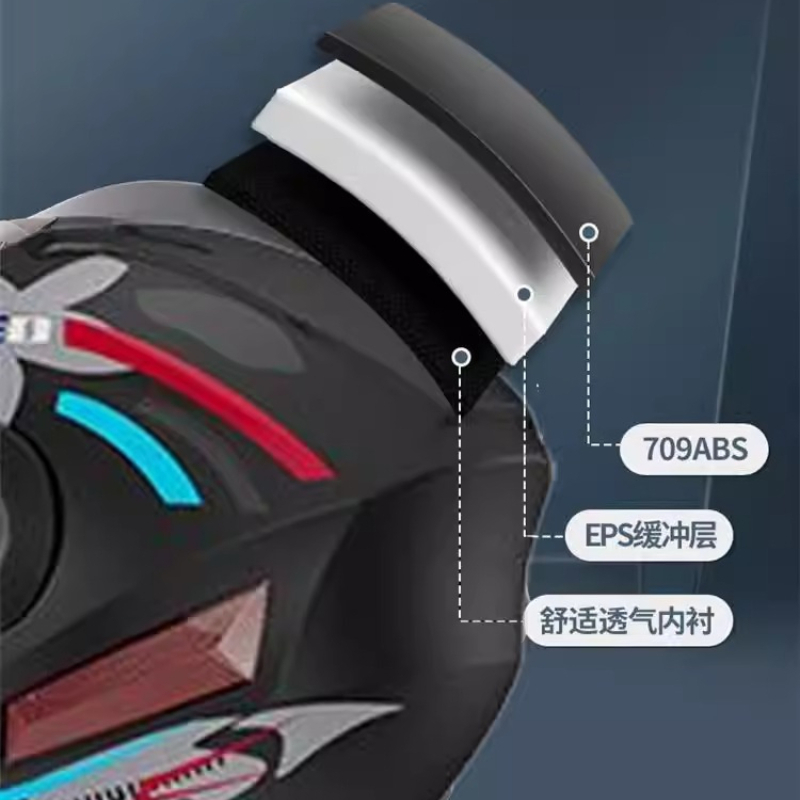 Safety Downhill Flip Up Helmet - Full Face Motorcycle Helmet With Bluetooth review and price