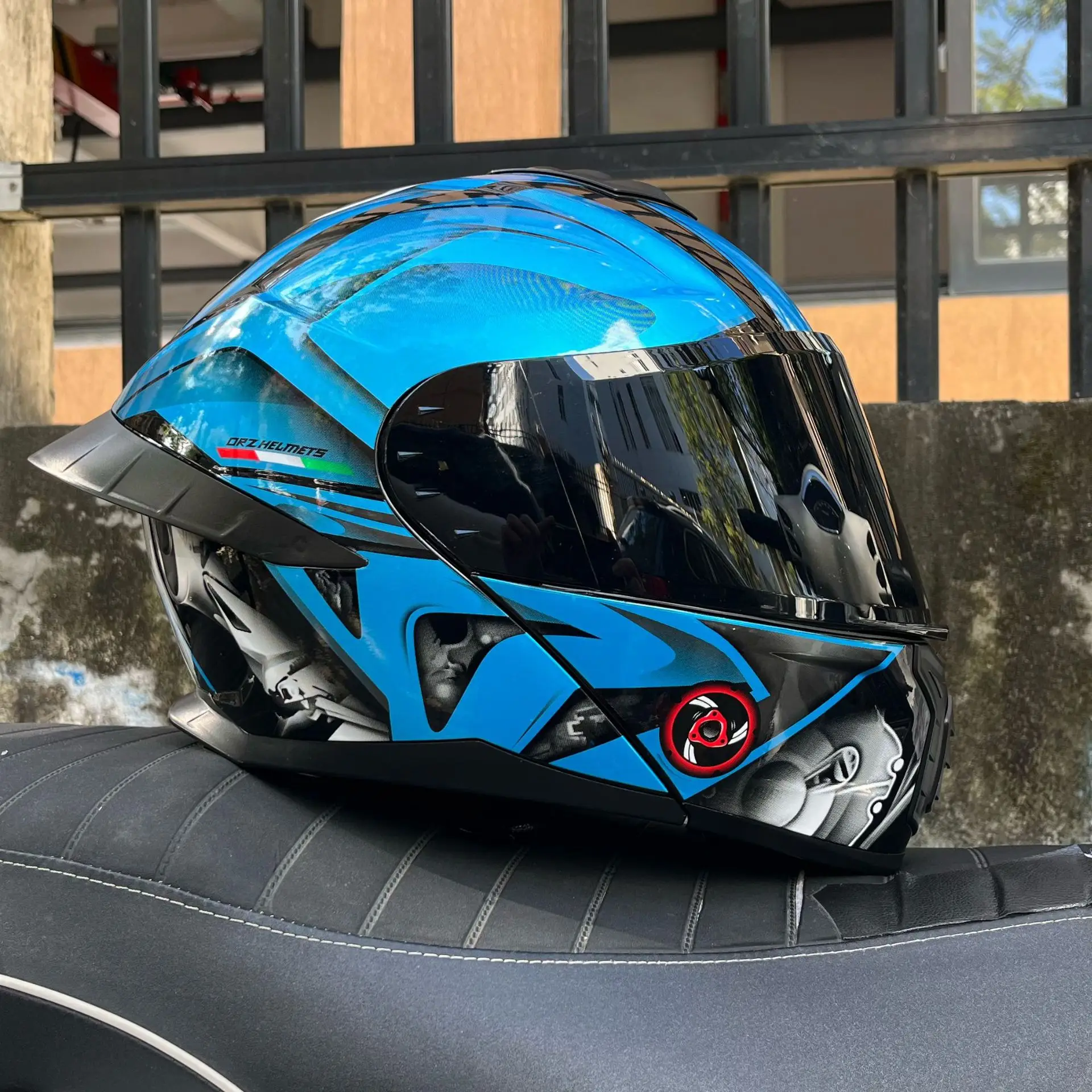 DOT Certified Helmet Motorcycl - Full Face Motorcycle Helmet With Bluetooth review and price
