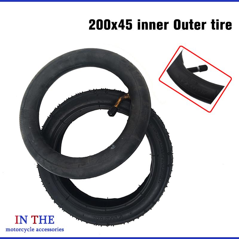 Thickened scooter tire 200x45  - Scooter Parts review and price